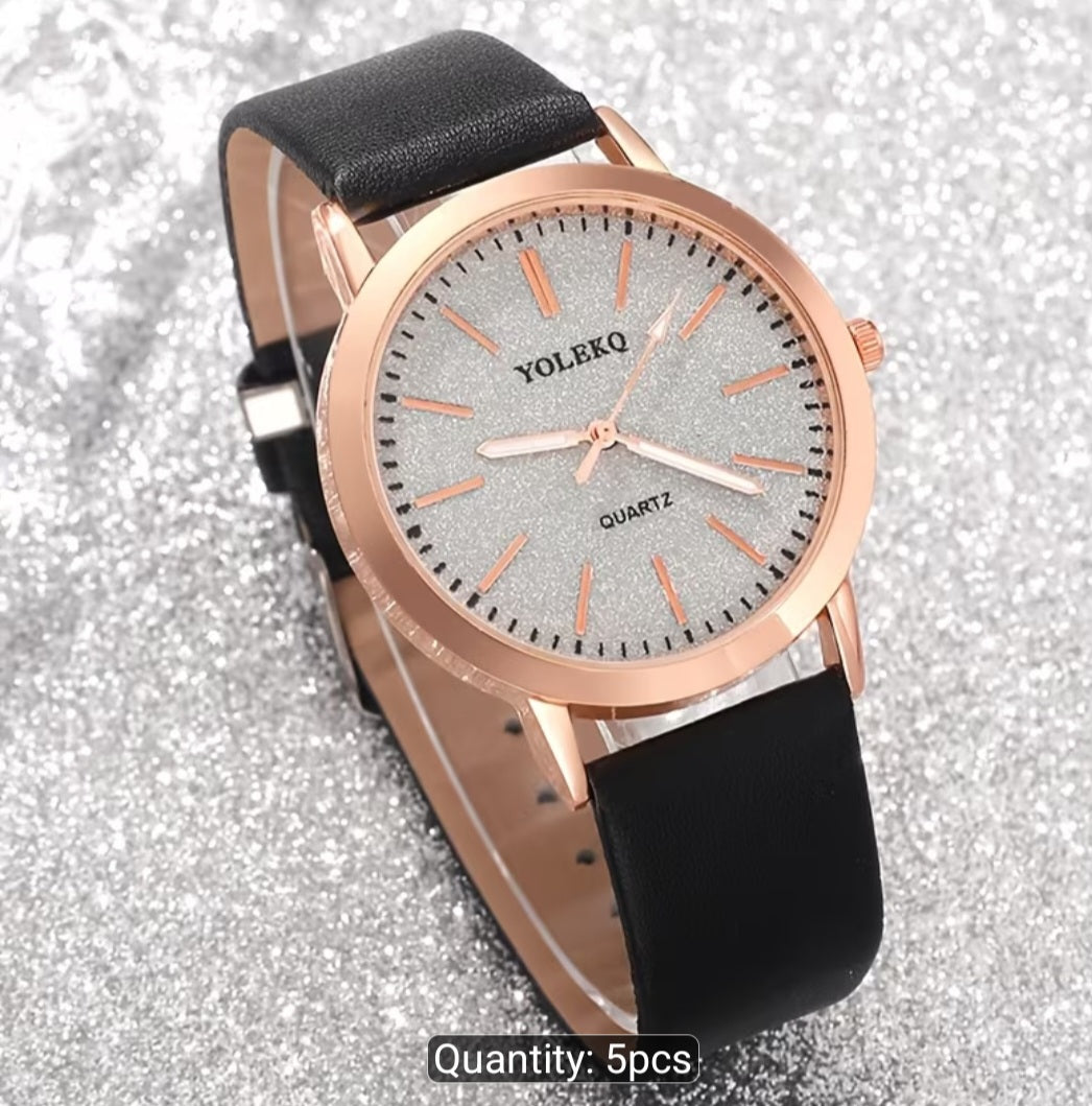 NEW 5 pic watch women