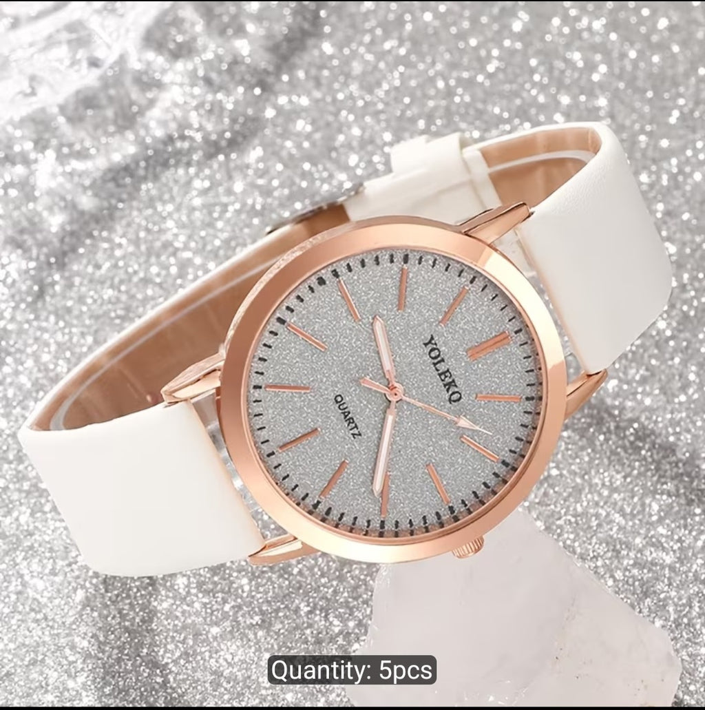 NEW 5 pic watch women