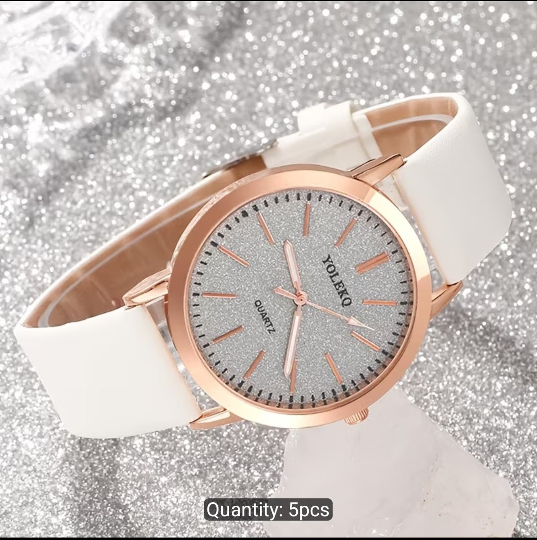 NEW 5 pic watch women